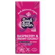 Raspberry  & Creamy Coconut Extra Dark Chocolate 75g Bar (66% Cocoa)