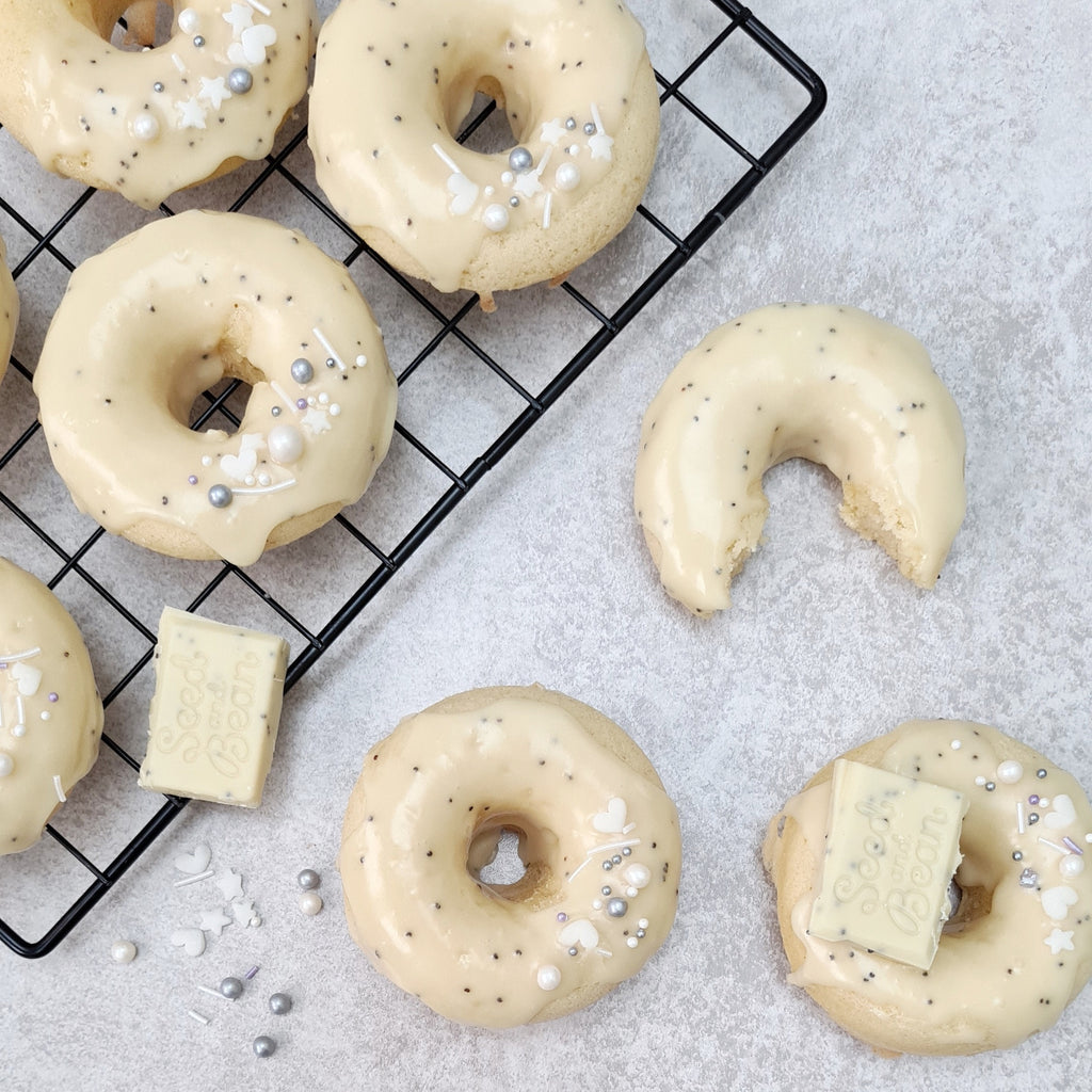 Lemon & Poppy Seed Doughnuts