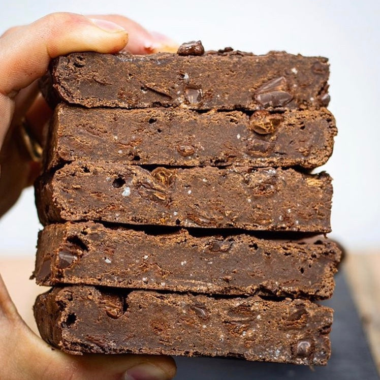 Espresso Protein Fudge Brownies