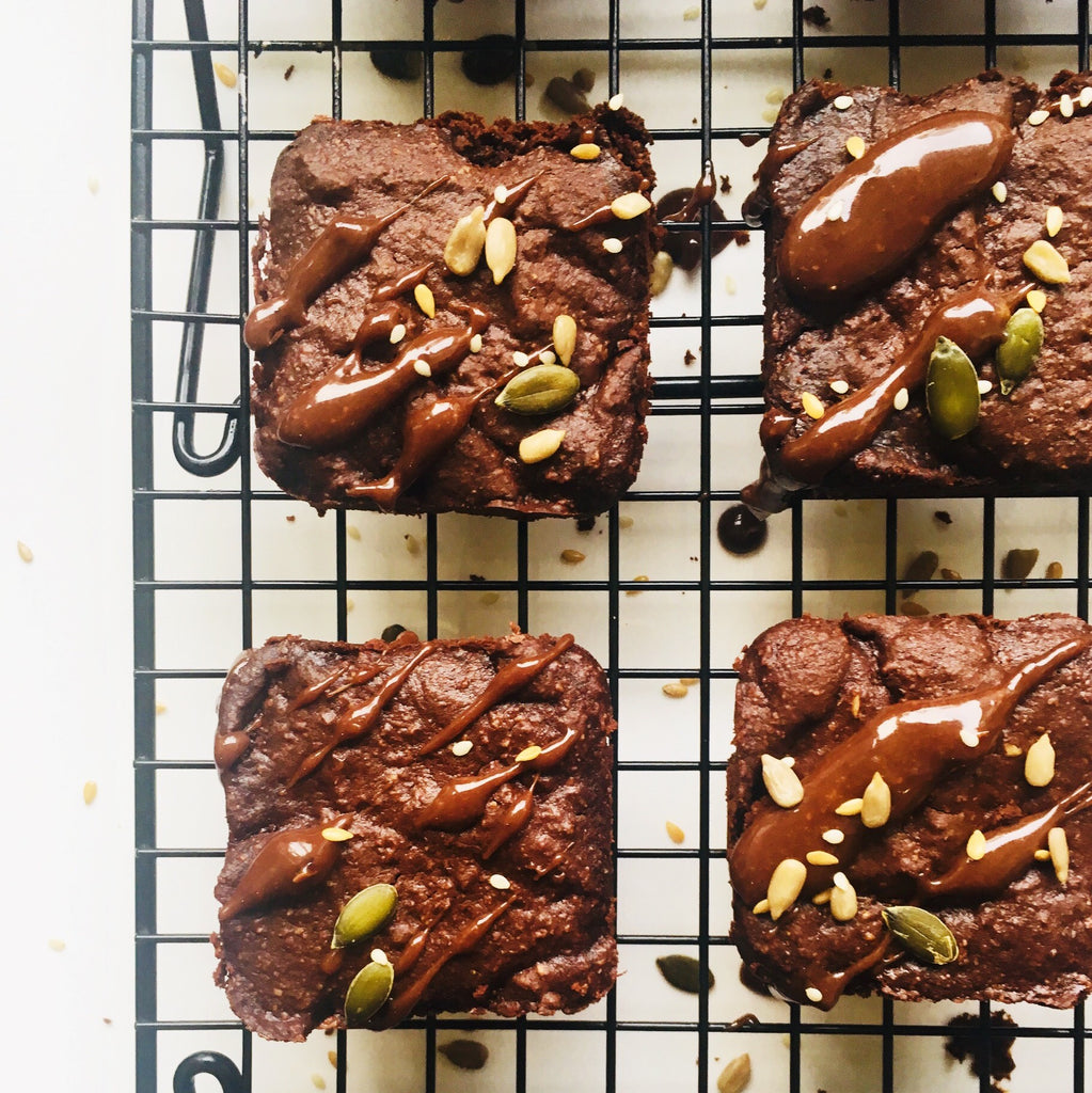 Vegan Espresso Brownies