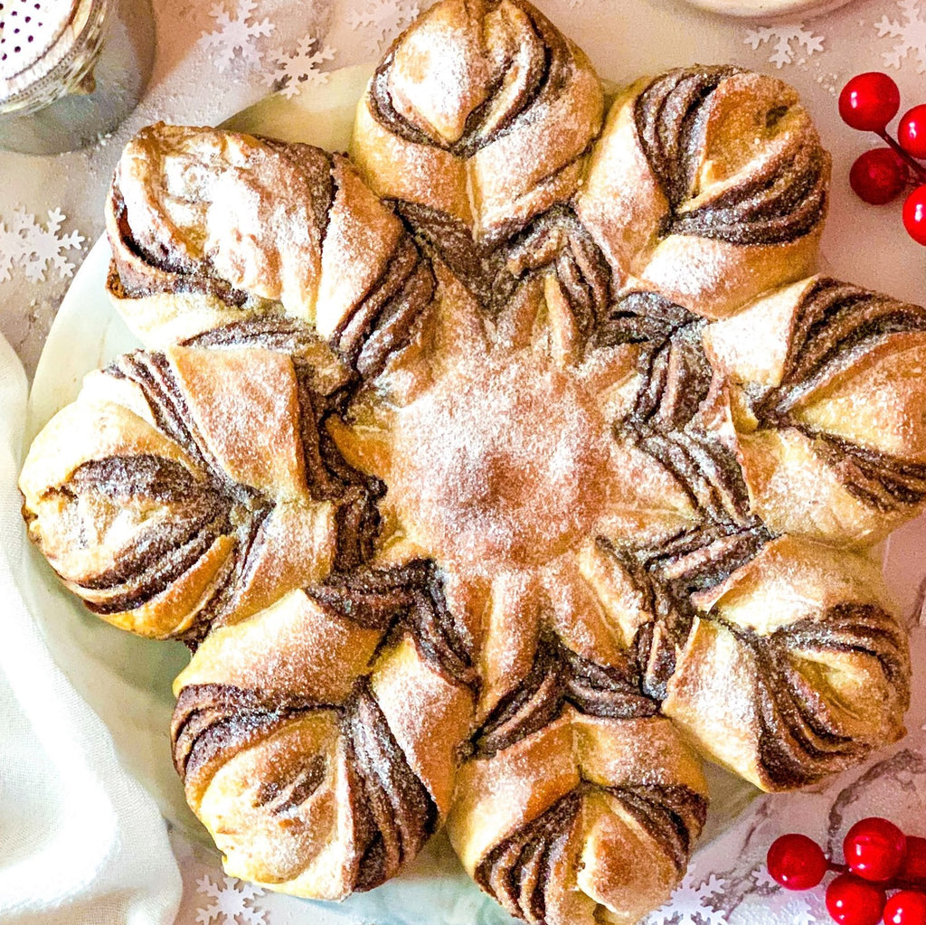 Mandarin & Ginger Chocolate Star Bread