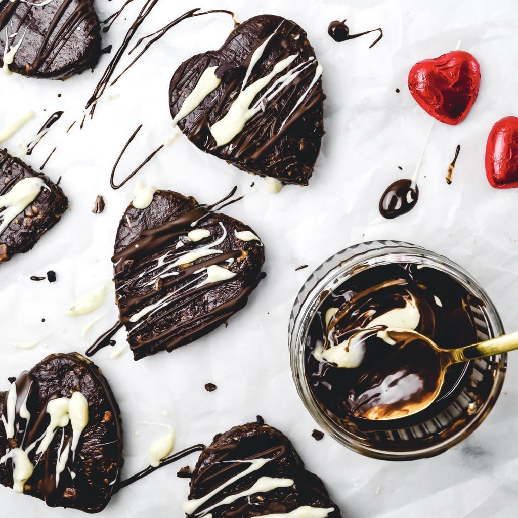 Raw, No Bake Brownies