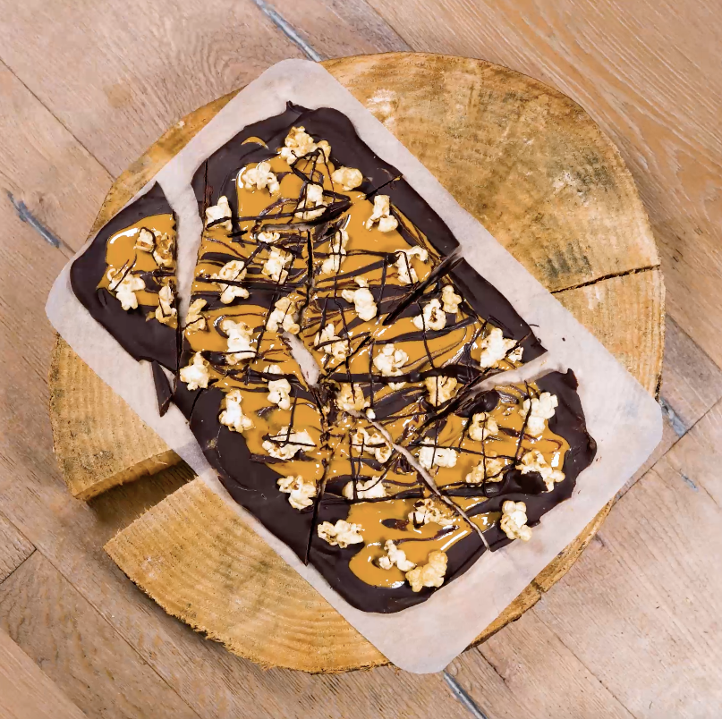 Chocolate & Peanut Butter Bark
