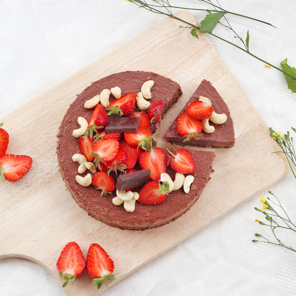 Frozen Chocolate (Vegan) Cheesecake
