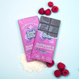 Raspberry  & Creamy Coconut Extra Dark Chocolate 75g Bar (66% Cocoa)