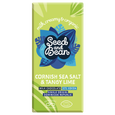 Cornish Sea Salt & Tangy Lime Milk Chocolate 75g Bar (37% Cocoa)