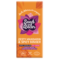 Zesty Mandarin & Spicy Ginger Extra Dark Chocolate 75g Bar (72% Cocoa)