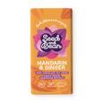 Zesty Mandarin & Spicy Ginger Extra Dark Chocolate 75g Bar (72% Cocoa)
